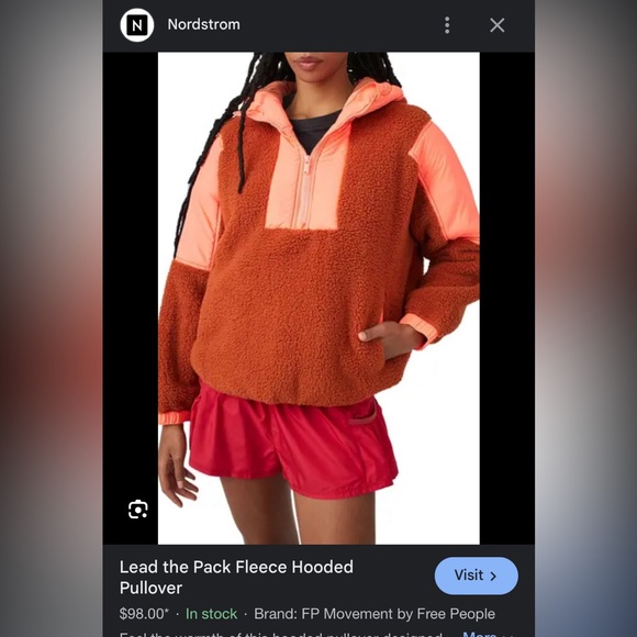 🌾NWOT FP Movement Lead The Pack pullover - Picture 10 of 10